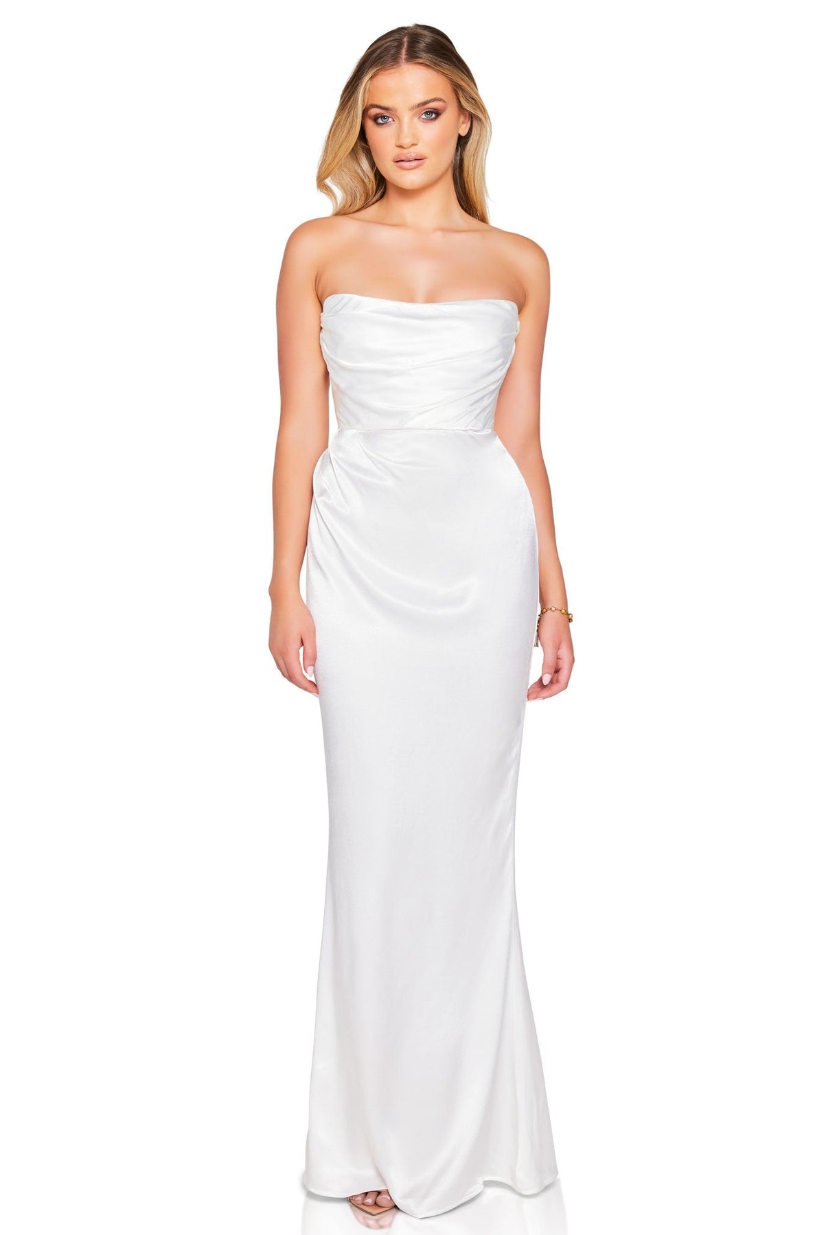 NOOKIE EMILIE STRAPLESS GOWN