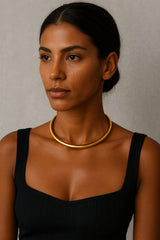 SAHIRA AZARIA CUFF NECKLACE