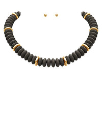 GS RONDELLE BEADED NECKLACE