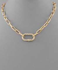 GS LINK NECKLACE