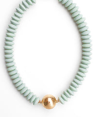 GS WOODEN BEAD CHOKER
