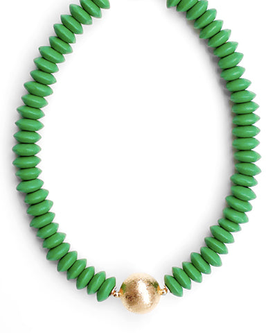 GS WOODEN BEAD CHOKER