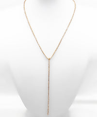 GS CUP CHAIN Y DROP NECKLACE