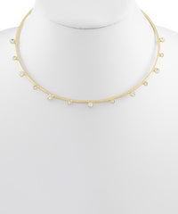 GS BRASS CRYSTAL STATION CUFF