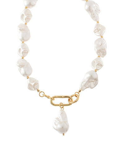 GS CHUNKY PEARL NECKLACE