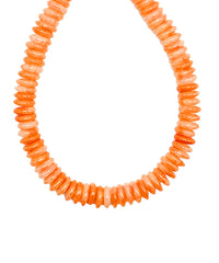 GS DISK BEAD NECKLACE