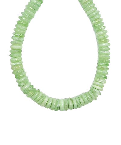 GS DISK BEAD NECKLACE