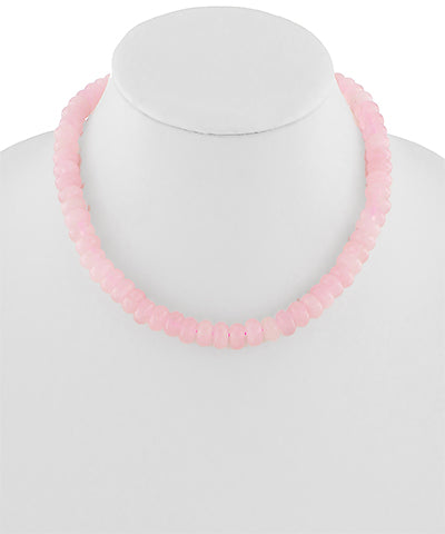 GS BEADED COLOR STONE NECKLACE