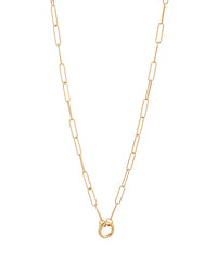 GS RING CENTER PAPER CLIP NECK