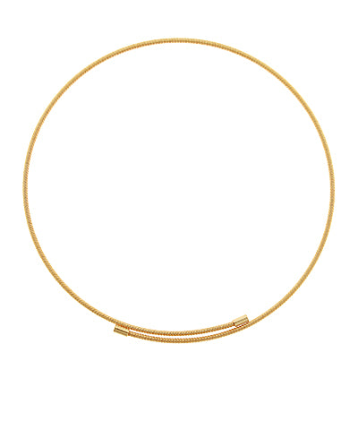 GS BOLD ROUND WIRE CHOKER