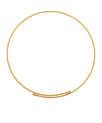 GS BOLD ROUND WIRE CHOKER