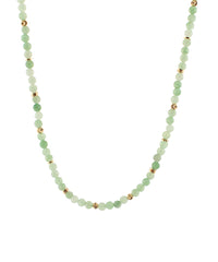 GS SEMI STONE BEAD NECKLACE