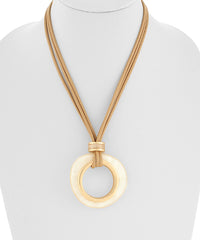 GS ACETATE CIRCLE PENDANT