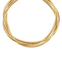 GS 3 OMEGA INTERTWINED NECKLACE