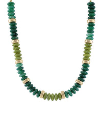 GS WIDE BEAD NECKLACE