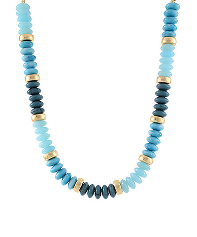 GS WIDE BEAD NECKLACE