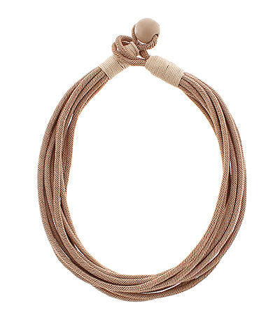 GS 22MM MULTI LAYER ROPE NECKLACE