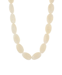 GS ACRYLIC OVAL NECKLACE