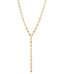 GS Y DROP COIN NECKLACE