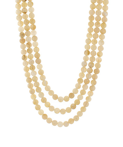 GS BEADED LAYERED NECKLACE