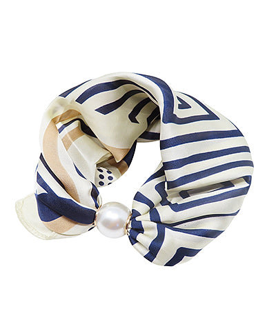 GS PEARL MAGNET SCARF NECKLACE