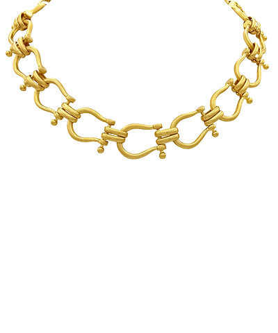 GS HORSEBIT ALL AROUND NECKLAC