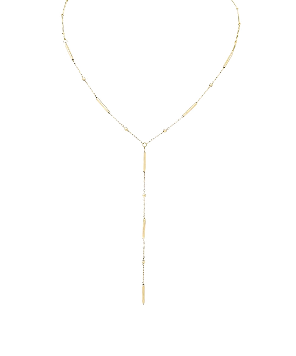GS BAR STATION Y CHAIN NECKLACE