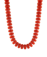 GS MARBLE RONDELLE BEAD NECKLACE
