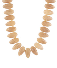 GS MARBLE PEBBLE BEAD NECKLACE