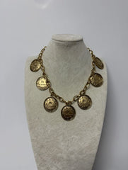 YOCHI NY COIN NECKLACE