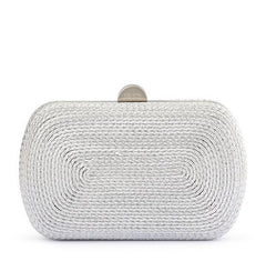 OLGA BERG MARTINA COILED ROPE CLUTCH