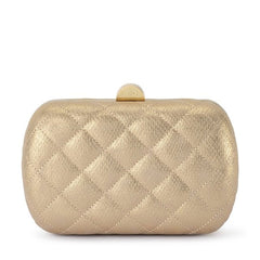OLGA BERG ZOEY QUILTED CLUTCH