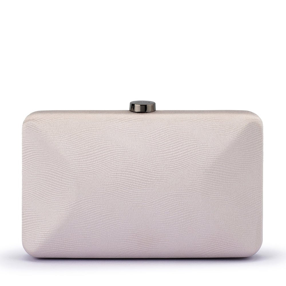 OLGA BERG DELIA TEXTURAL CLUTCH