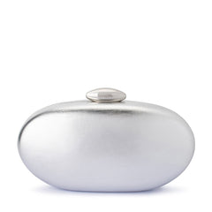 OLGA BERG YUZU OVAL CLUTCH