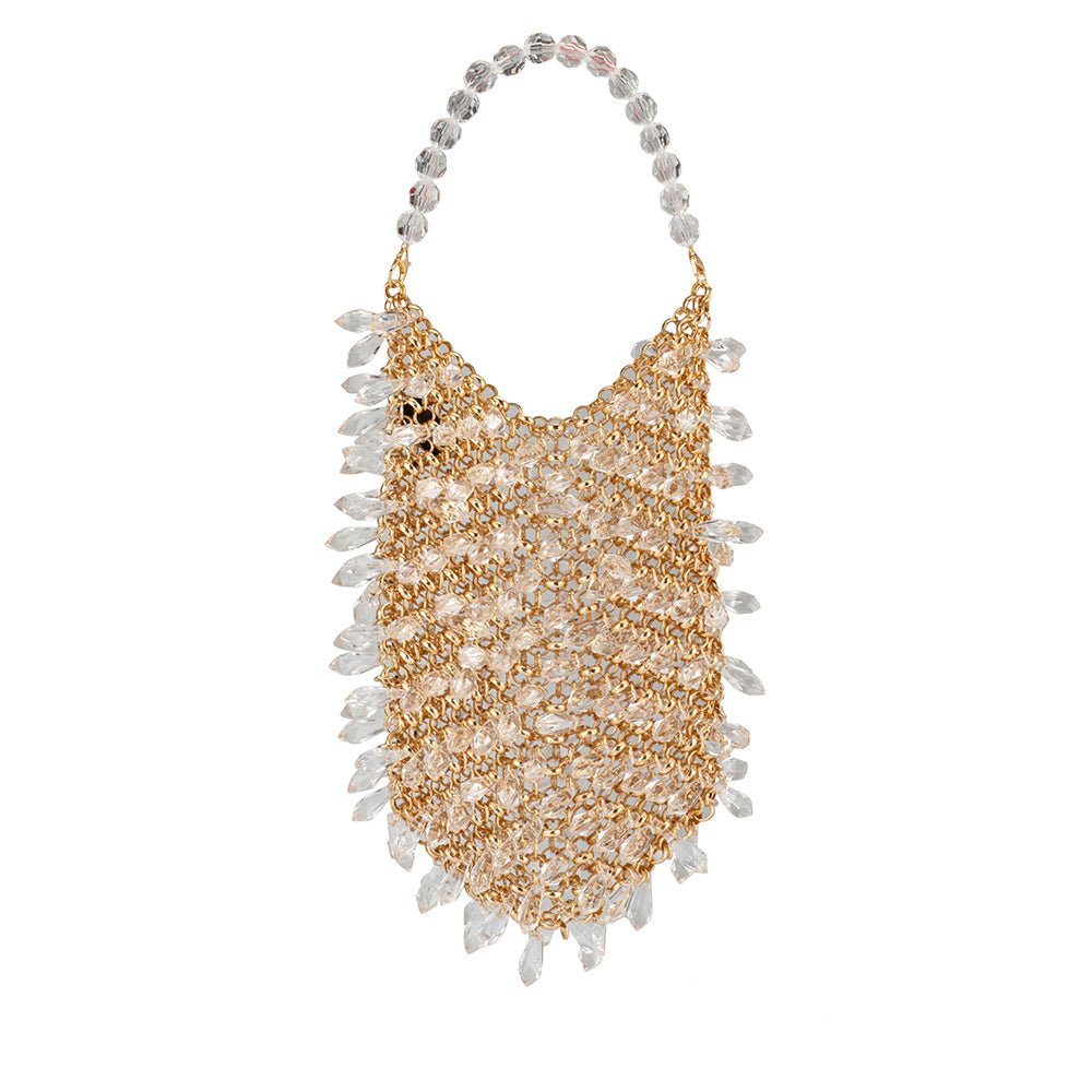 OLGA BERG FLORENCE CHAINMAIL BAG