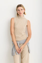 ONE GREY DAY AMARI CASHMERE TANK