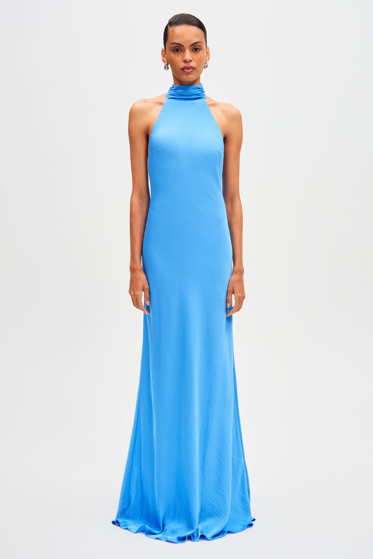 MISHA EVIANNA SATIN GOWN
