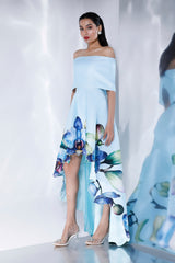OZEQO DETACHABLE WRAP DRESS