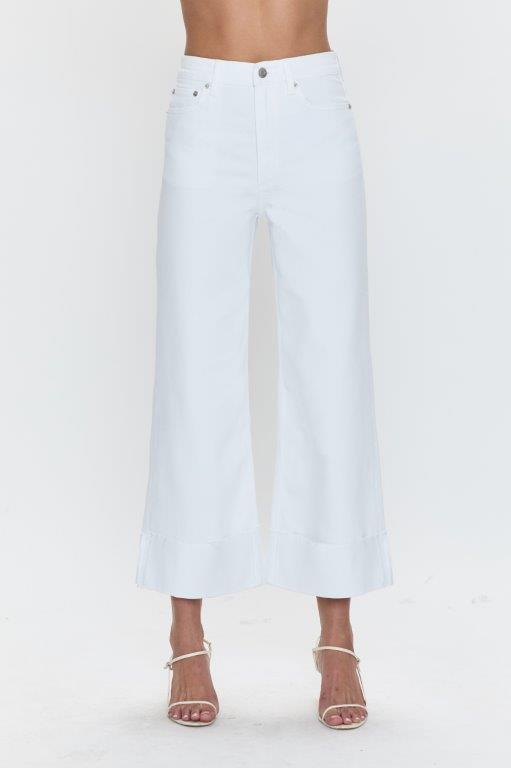 PISTOLA LANA CROP JEAN WHITES