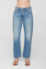 PISTOLA LEXI MID RISE BOWED STRAIGHT