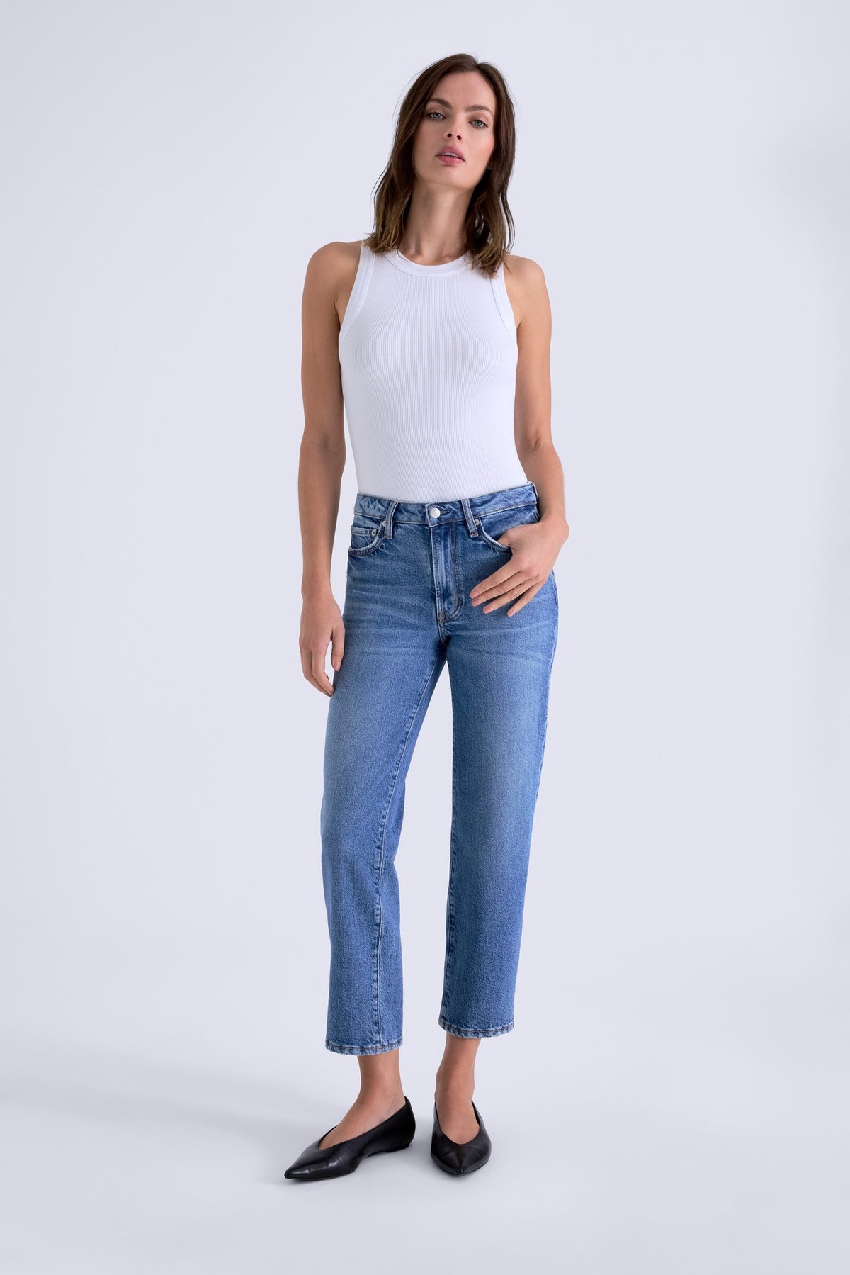 PISTOLA ALEKS CROP STRAIGHT LEG