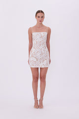 SAU LEE SARA LACE DRESS