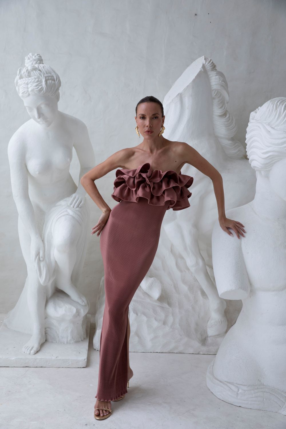 L'IDEE PARIS TUBE DRESS