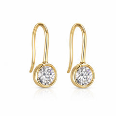 SAHIRA LYLA BEZEL EARRINGS