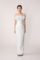 SAU LEE NOAH JACQUARD GOWN