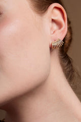 RHO SUNBEAM PAVE EARRING