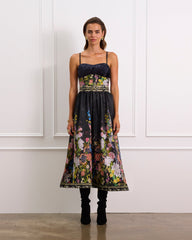 AQUA BLU RHEA MIDI DRESS