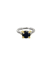 GS CZ ROUND CUT FASHION RING