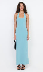 BEC + BRIDGE ATHENA HALTER MAXI DRESS