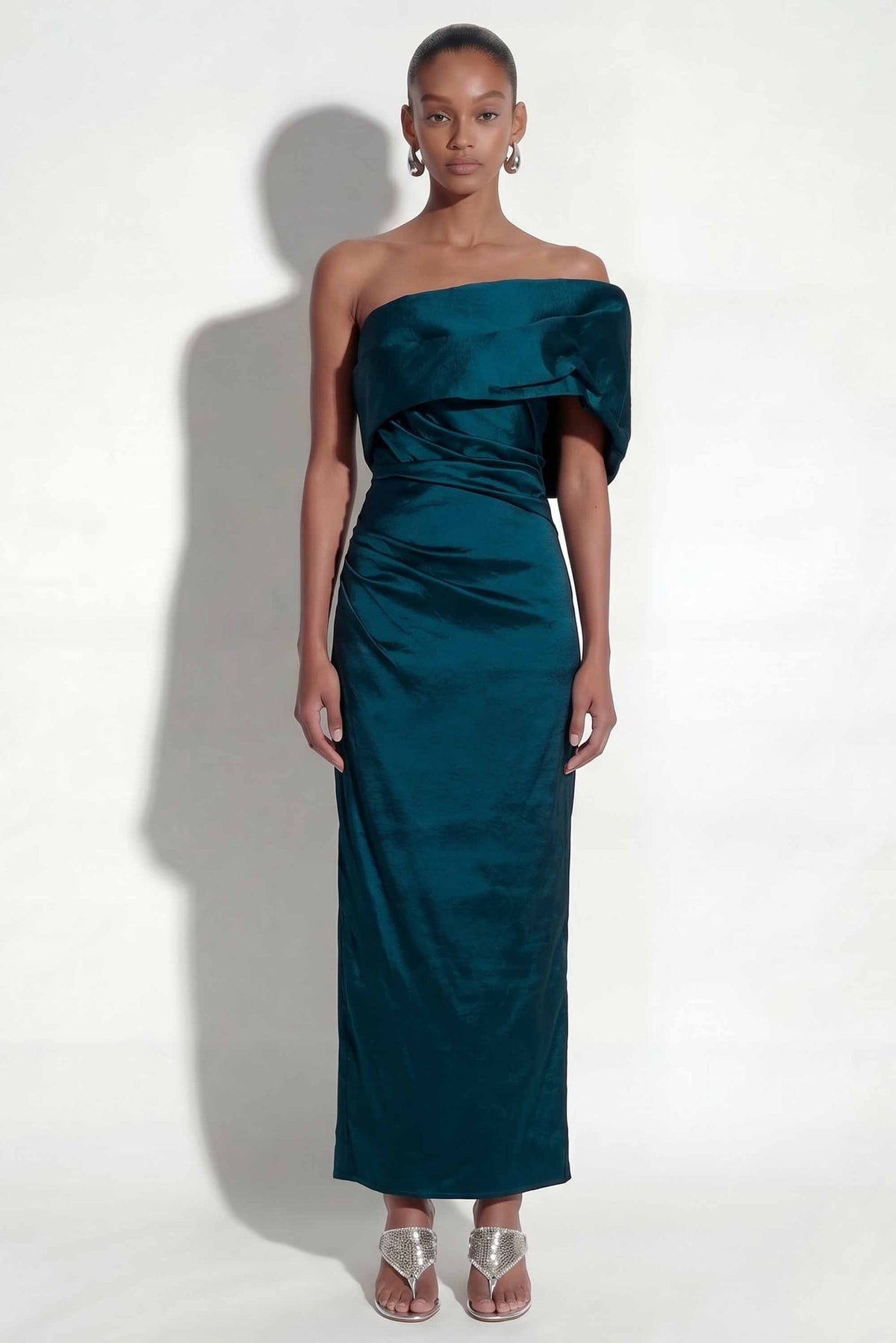 ELLE ZEITOUNE SASKIA MIDI DRESS